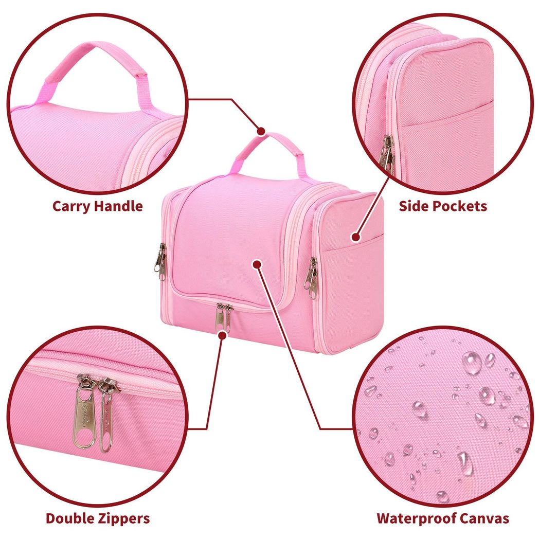 VINSANI TOILETRY BAG PINK 1010186