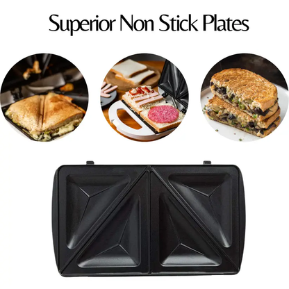 Domestic King 2 Slice White Sandwich Maker 750W- DK180100